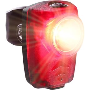 CECO-USA: 100 Lumen USB Rechargeable Bike Tail Light - Super Bright Model T100 Bicycle Rear Light - IP67 Waterproof, FL-1 Impact Resistant - Red Safety Light - Pro Grade Quality Bike Tail Light
