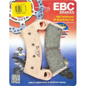 EBC Brakes EBC SXR656HH SXR Side Race Formula Brake Pads, Black