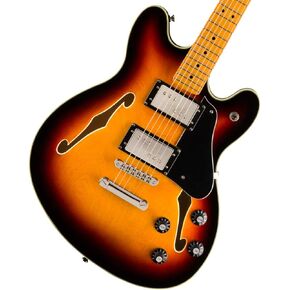 Squier Classic Vibe Starcaster Electric Guitar, with 2-Year Warranty, 3-Color Sunburst, Maple Fingerboard