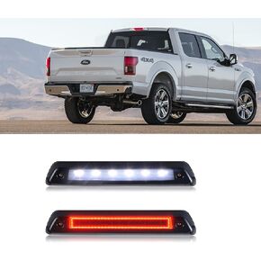 LED Third Brake Light for Ford F150 09-14, Smoked Lens Cab Rear Center High Mount 3rd Brake Lamp for 2009-2014 Ford F-150 Accessories, Replace OEM#AL3Z13A613-E