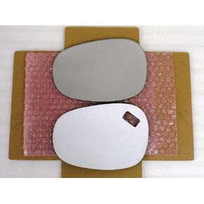 Check Size - New Replacement Mirror Glass with Full Size Adhesive for BMW 128 135 323 328 335 M3 Driver Side View Left LH
