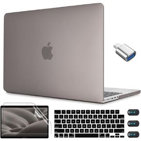 حافظة CISSOOK Sparkly Glitter Star لجهاز MacBook Pro 14 بوصة مع معرف اللمس طراز A2918 A2992 M3 A2779 M2 A2442 M1 Pro Max، حافظة سوداء صلبة + غطاء لوحة مفاتيح لجهاز MacBook Pro 14 2023 2021