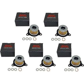 5 Royal Enfield OEM Himalayan & Scram 411 Motorcycle Oil Filters, Seals, Crush Washers Sets. Housing Gaskets Lot. JL Missouri Parts & Misc.