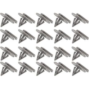 20 PCS Wheel Arch Trim Clips, Grey Fender Fastener Rivet Retainers Replacement for Mini Copper R50 R52 R53 R56 Replacement 07132757821