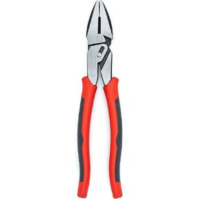 Crescent CCA6548 8-Inch Pivot Pro Compound Action Long Nose Plier, Red