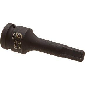 SUNEX TOOLS 26483 1/2-Inch Drive 3/8-Inch Hex Impact Socket