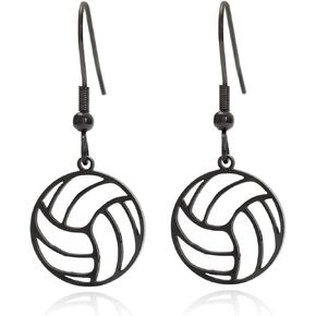 Basketball Earrings for Women -Hypoallergenic Earrings Basketball Earrings，Dangle Basketball Earrings Sport Jewelry for Women Fan Gift… in Saudi Arabia