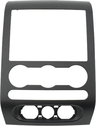 لوحة إطار راديو Carbhub Center Dash تناسب 2004-2008 Ford F-150 F150 باللون الأسود in Saudi Arabia