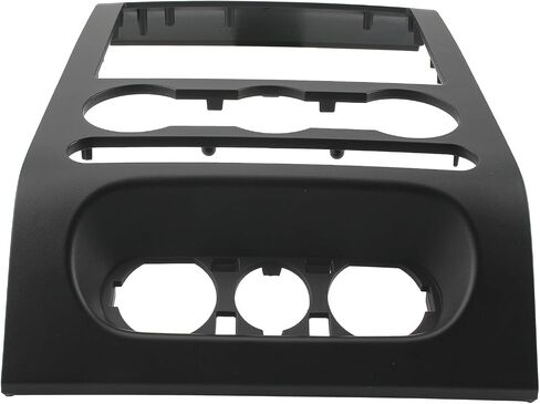 لوحة إطار راديو Carbhub Center Dash تناسب 2004-2008 Ford F-150 F150 باللون الأسود in Saudi Arabia