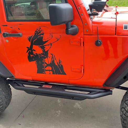 لوحات الجري Nerf Bars 3 Tube Side Step Bar متوافق مع 2007-2018 Jeep Wrangler JK JKU 2 Door in Kuwait