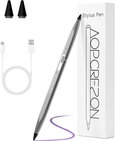 قلم ستايلس لجهاز iPad 2018-2023، حساسية الميل المغناطيسي ورفض راحة اليد، يعمل لجهاز iPad Pro 11 بوصة/12.9 بوصة، iPad Mini 5/6، iPad Air 3/4/5، iPad 6/7/8/9/10، آيفون/الهاتف المحمول/سامسونج/الكمبيوتر اللوحي الرسم والكتابة in Kuwait