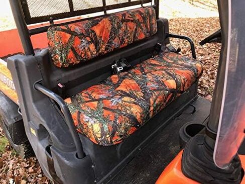 أغطية مقاعد Durafit 2005-2013 Kubota RTV 900 أغطية مقاعد مموهة باللون البرتقالي NOT X Model in Kuwait