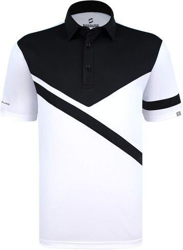 Men's Bowling Polo Shirts Material Wicks Sweat & Dries Fast, Size S-5XL in Saudi Arabia
