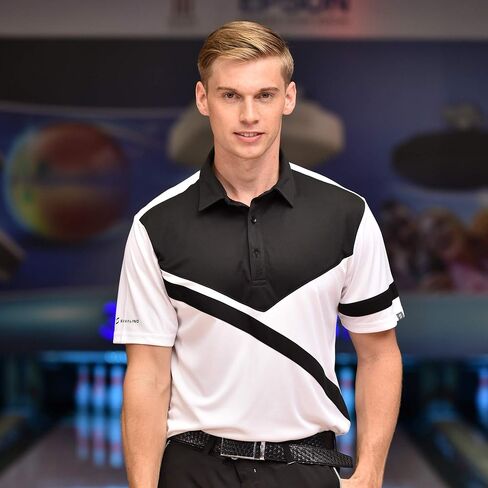 Men's Bowling Polo Shirts Material Wicks Sweat & Dries Fast, Size S-5XL in Saudi Arabia