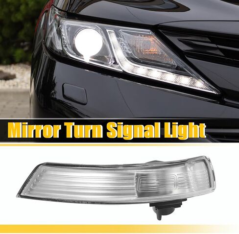 Front Right Side Door Rearview Side Wing Mirror LED Turn Signal Light No.CJ5413B383AA Indicator Blinker Lamp for Ford FOCUS 2012 2013 2014 2015 2016 2017 2018 in Saudi Arabia