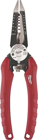 ميلووكي 48-22-3079 كماشة تجريد الأسلاك وإعادة التوسيع 6 في واحد للكهربائيين in Kuwait