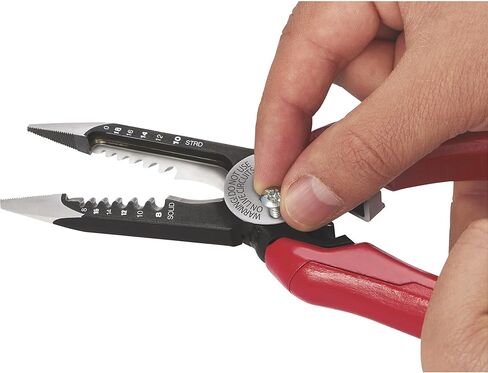 ميلووكي 48-22-3079 كماشة تجريد الأسلاك وإعادة التوسيع 6 في واحد للكهربائيين in Kuwait