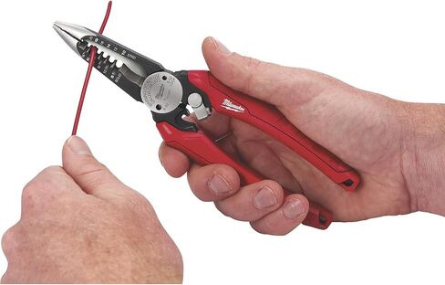 ميلووكي 48-22-3079 كماشة تجريد الأسلاك وإعادة التوسيع 6 في واحد للكهربائيين in Kuwait