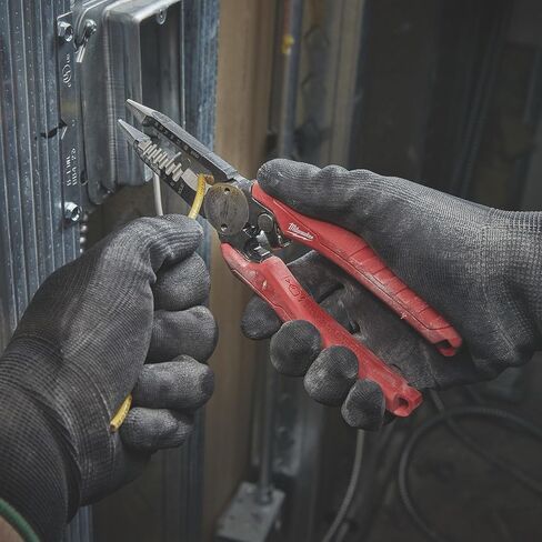 ميلووكي 48-22-3079 كماشة تجريد الأسلاك وإعادة التوسيع 6 في واحد للكهربائيين in Kuwait