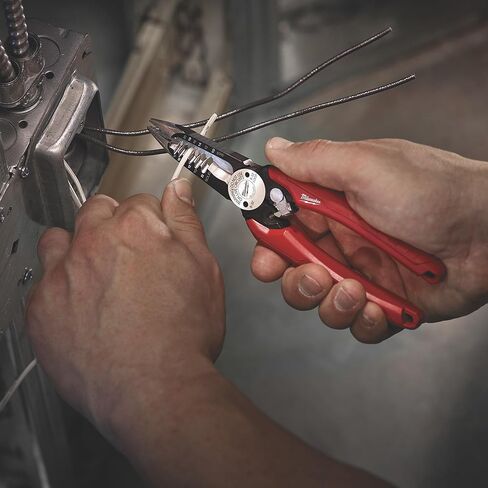 ميلووكي 48-22-3079 كماشة تجريد الأسلاك وإعادة التوسيع 6 في واحد للكهربائيين in Kuwait