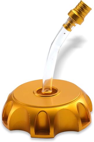 غطاء خزان وقود غاز ألومنيوم 50 مم مع صمام تنفس لـ 50cc 70cc 90cc 110cc 125cc 140cc 150cc 160cc Pit Dirt Bike ATV Taotao (أصفر) in Kuwait