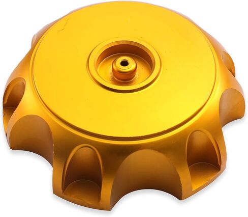 غطاء خزان وقود غاز ألومنيوم 50 مم مع صمام تنفس لـ 50cc 70cc 90cc 110cc 125cc 140cc 150cc 160cc Pit Dirt Bike ATV Taotao (أصفر) in Kuwait