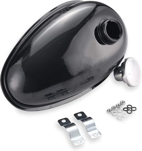 3L Motorcycle gas tank Fuel Petrol With Cap Switch For Motorized Bicycle Bike Metal Accessory Durable in Saudi Arabia