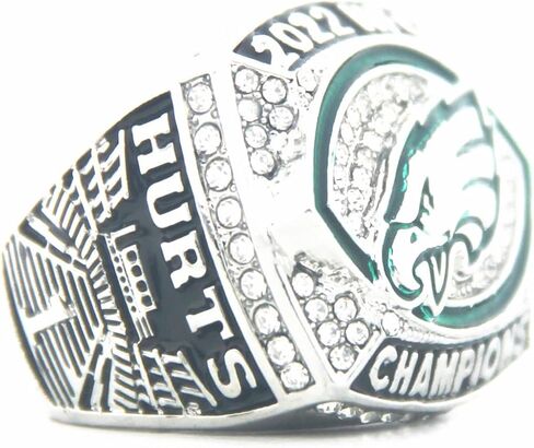 PHI 2017 Eagle Champions Ring 52 Party Supplies Phi 1948 1949 1960 1980 2004 2022N'F'C بطولة المؤتمرات مجموعة 6 خواتم للرجال والأولاد والأطفال والشباب والنساء in Kuwait