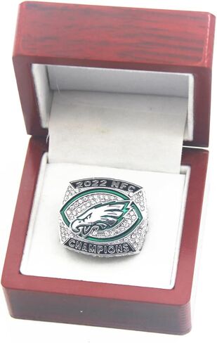PHI 2017 Eagle Champions Ring 52 Party Supplies Phi 1948 1949 1960 1980 2004 2022N'F'C بطولة المؤتمرات مجموعة 6 خواتم للرجال والأولاد والأطفال والشباب والنساء in Kuwait