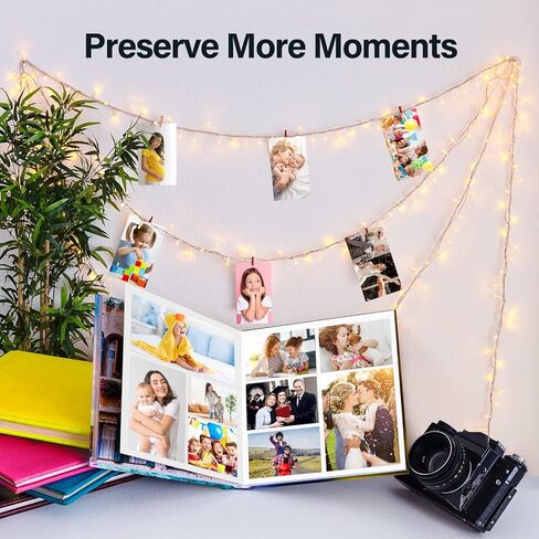 ورق وشريط طباعة صور iDPRT مقاس 4 بوصة × 6 بوصة، وشريط واحد و54 ورقة صور، وصبغ حراري، مقاوم للماء، للعرض، والتأطير، وسجل القصاصات in Kuwait