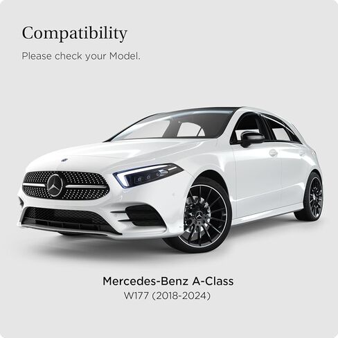 واقي شاشة زجاجي مقوى من Spigen [GlasTR EZ FIT] مصمم لـ 2023/2022/2021/2020/2019/2018 Mercedes Benz A-Class، 2023/2022/2021/2020 GLB - شفاف كريستالي in Kuwait