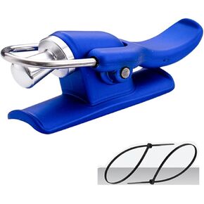 FOIBURELY Blue Cannon Surf Fishing Trigger aid Sea Fishing Casting Trigger, Thumb Button, Cannon Clip, Fixed Spool Casting Aid
