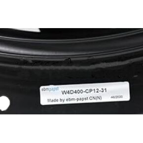 230/400V 0.76/0.44A 135W 1450RPM مروحة التبريد