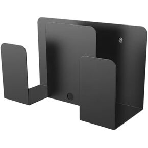 Wall Mounted Laptop Bracket Iron Space Saving Notebook Shelf for Home Office