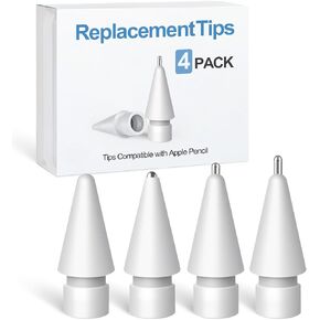 Replacement Tips for Apple Pencil Accessories - 8 Pack Mix Replacement Pencil Tips for Apple Pencil 2nd/ 1st Gen/USB-C/Pencil Pro in Saudi Arabia