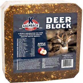Kalmbach Feeds Apple Flavored Deer Block, 20 lb