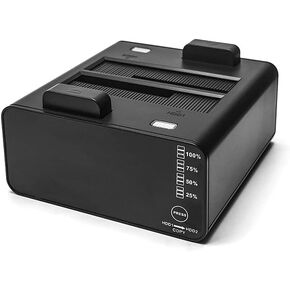 Dual Bay Hard Drive Docking Station USB 3.0 to 2.5/3.5inch SATA Hard Disk Case Dual Bay HDD SSD
