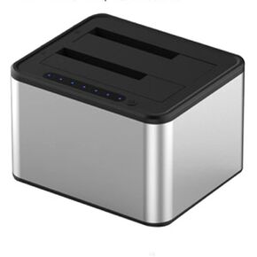 Aluminum 2.5"/3.5" Compatible 5GBPS HDD SSD External Case Enclosure Hard Drive HDD Docking Station USB 3.0 HDD Box
