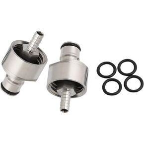Homebrew Beer Stainless Steel Carbonation Cap Carbonator Fizzy Drinks Carbonation Cap For 2L Soda Pet Bottle Ball Lock Type CO2 Coupling Carbonate Soda Beer Fruit Juice Water