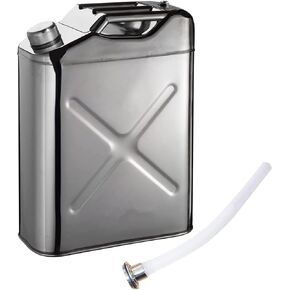 Camping Water Container 5 Gallon Portable Water Tank, 304 Stainless Steel, Sturdy and Durable, Ideal for Home and Outdoor Sports Water Storage,Water Jug for Camping