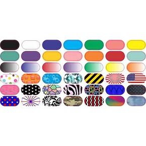أغطية ويب الكاميرا المتنوعة Galaxy S10+ Dots Camera Dots ، ورقة واحدة من 35 ملصقًا ، 0.55 بوصة في 0.27 بوصة لكل منها