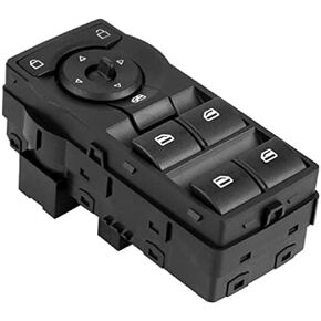 Car Power Window Control Switch for Holden for Commodore VE 2006-2013 Black with Red Light Electric Window Lifting Switch Button