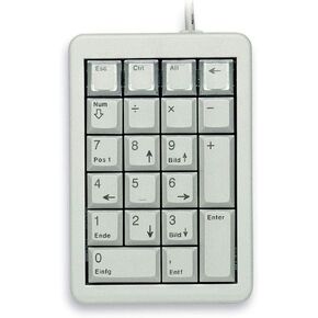 لوحة مفاتيح قابلة للبرمجة Cherry Ultraslim ، رمادي فاتح-26 مفتاح (G84-4700LUCUS-0)