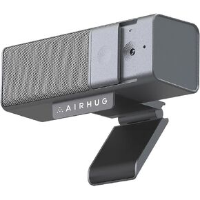 AIRHUG 3 in 1 1080P Webcam with Microphone & Speaker, USB Camera for Video Conferencing/Online Class/Gaming Live, Built-in Privacy Cover