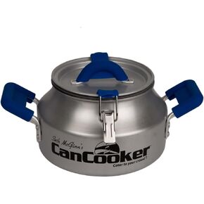 Cancooker Heavy-Duty Silicone Comfortable Handle and Latch Grip in Blue