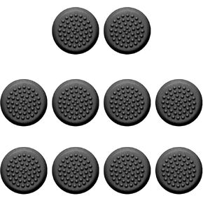 Dailyfun Touch Controller Thumbstick Caps for Oculus Quest 1 2 Rift S, Silicone VR Skin Grips Joystick Thumb Grip Protect Cover Anti-Skid Cap Replacement, Black