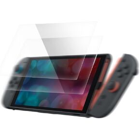 BOXOB 2pcs Tempered Glass Screen Protector for Switch 2 (2025 8-inch), Ultra Clear Anti-Scratch Screen Cover Bubble-Free Anti-Fingerprint Console Case Protection Accessories for Nintendo Switch