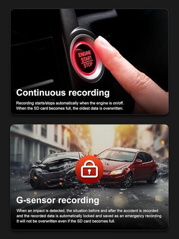 Dash Cam FHD 1080P Car Camera, AKEEYO WiFi Dash Camera for Cars,Mini Front Wireless Dash Cam with App,WDR Night Vision, G-Sensor,24H Parking Mode, Loop Recording, Dashcam Support 256GB Max in Saudi Arabia
