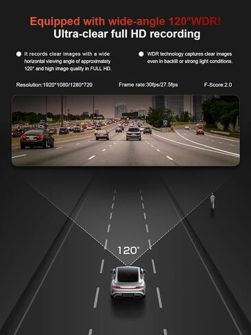 Dash Cam FHD 1080P Car Camera, AKEEYO WiFi Dash Camera for Cars,Mini Front Wireless Dash Cam with App,WDR Night Vision, G-Sensor,24H Parking Mode, Loop Recording, Dashcam Support 256GB Max in Saudi Arabia