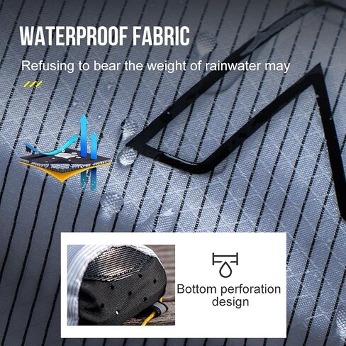 AONIJIE Trekking Pole Pouch Waterproof Hiking Poles Storage Bag for Backpacks & Running Vests Lightweight in Saudi Arabia